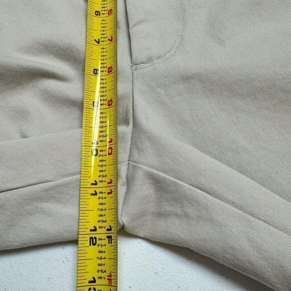 NEW Izod Performance Stretch Pants Mens 34 Tan Chino Trouser Flex Waist NWT $70 - Picture 14 of 16